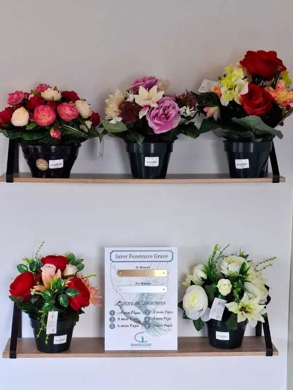 accessoires fleurs artificielles